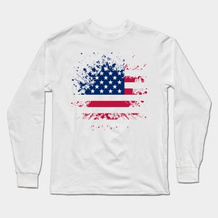 American Flag Long Sleeve T-Shirt